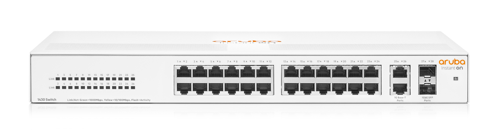 Switch Instant On 1430 26 Port Gigabit 2 SFP Aruba R8R50A