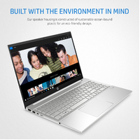 HP Pavilion Laptop PC 15-eg0125TX - 15.6" FHD Intel Core i5-1135G7 8GB 512GB M.2 SSD NVIDIA MX450-2GB W10PRO64 HP 1yr Wty
