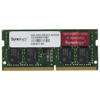 Synology 8GB (1x8GB) DDR4 ECC Unbuffered SODIMM for Applied Models: DS1621xs+ DS1621+ DS1821+ RS1221+ RS1221RP+