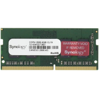 Synology 4GB (1x4GB) Memory Module for  DS2419+ DS1819+ DS1618+ DVA3219 DS220+ DS720+,DS920+,DS420+ DS224+ DS423+
