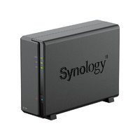 Synology DiskStation DS124 1-Bay NAS LFF/SFF Diskless Desktop Tower Realtek RTD1619B 4-Core 1.7GHz 1GB