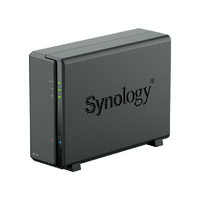 Synology DiskStation DS124 1-Bay NAS LFF/SFF Diskless Desktop Tower Realtek RTD1619B 4-Core 1.7GHz 1GB