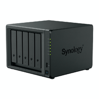 Synology DiskStation DS1525+ 5-Bay NAS LFF/SFF Diskless Desktop Tower AMD Ryzen V1500B 4-Core 2.2GHz 8GB