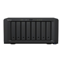 Synology DiskStation DS1823xs+ 8-Bay + 2xNVMe NAS LFF/SFF Diskless Desktop Tower AMD Ryzen V1780B 4-Core 3.35GHz 8GB