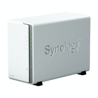 Synology DiskStation DS223J 2-Bay NAS LFF/SFF Diskless Desktop Tower Realtek RTD1619B 4-Core 1.7GHz 1GB