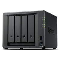 Synology DiskStation DS925+ 4-Bay NAS LFF/SFF Diskless Desktop Tower AMD Ryzen V1500B 4-Core 2.2GHz 4GB