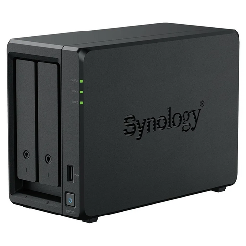 Synology ActiveProtect Appliance DP320 2-Bay Backup & Recovery Data Protection Desktop Tower AMD Ryzen R1600 2-Core 2.2GHz 8GB 2x8TB HDD
