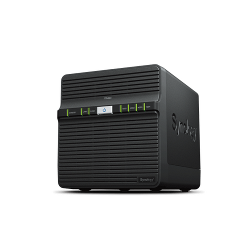 Synology DiskStation DS423 4-Bay NAS LFF/SFF Diskless Desktop Tower Realtek RTD1619B 4-Core 1.7GHz 2GB