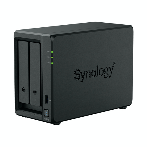 Synology DiskStation DS725+ 2-Bay NAS LFF/SFF Diskless Desktop Tower AMD Ryzen R1600 2-Core 2.2GHz 4GB