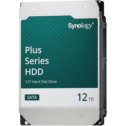 Synology 12TB 3.5inch SATA 7200RPM HDD Plus Series
